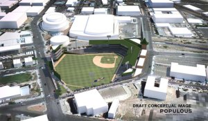 Image of El Paso's future AAA Park. Future home of the San Diego Padre's AAA team.